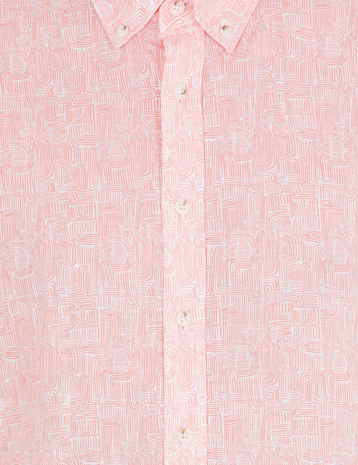 Pembe Regular Fit Uzun Kollu Gömlek - 50264888043