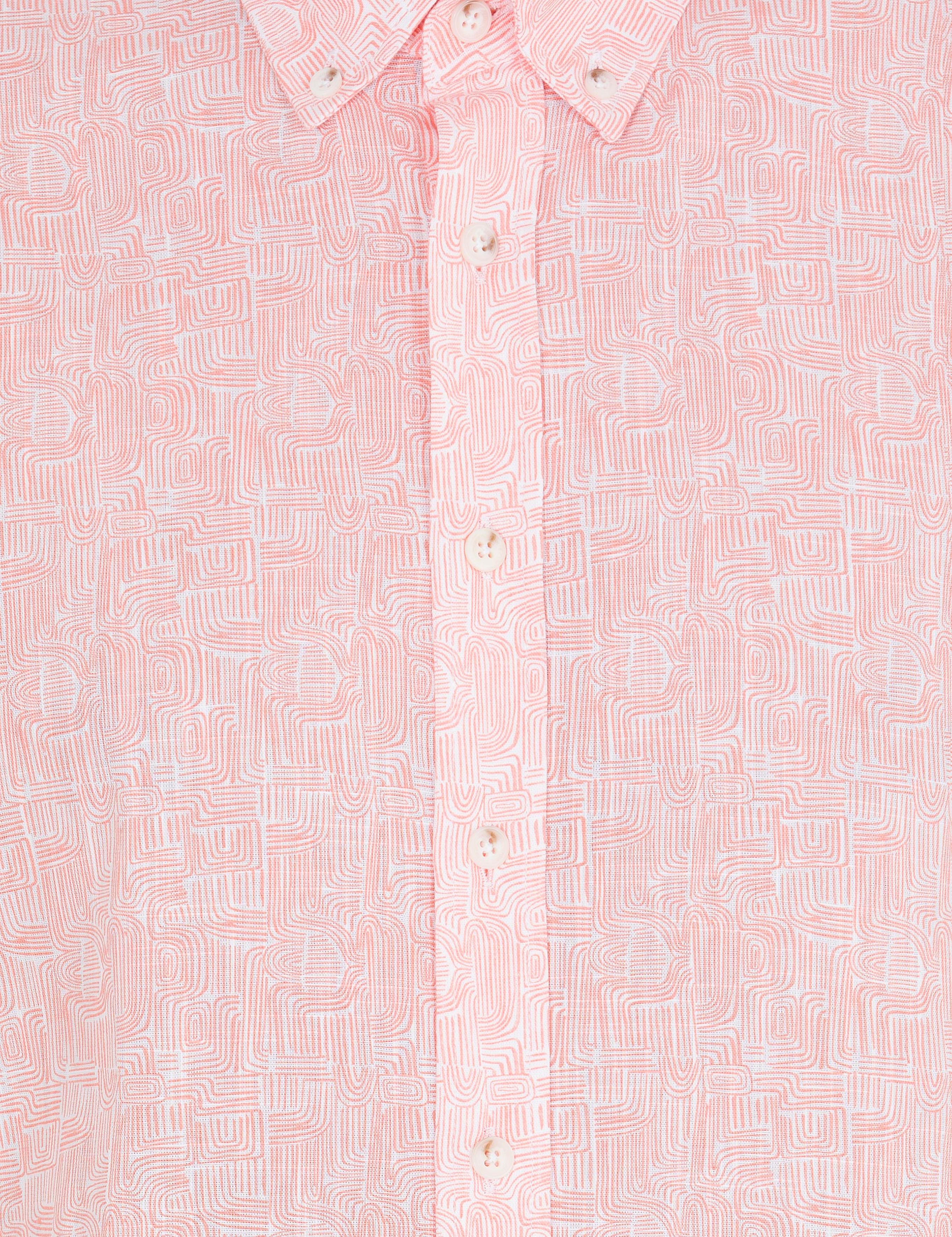 Pembe Regular Fit Uzun Kollu Gömlek