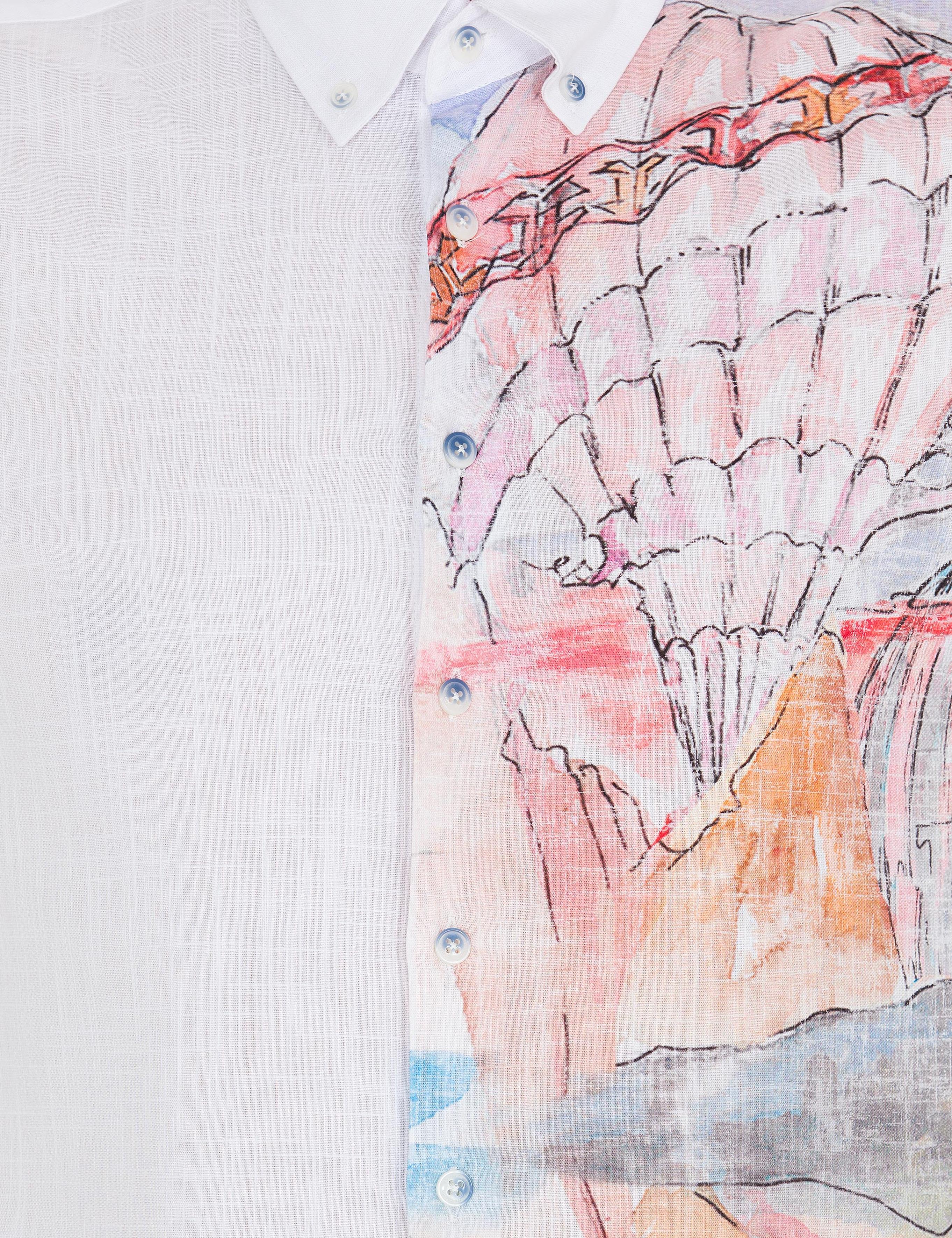 Pembe Regular Fit Kısa Kollu Gömlek