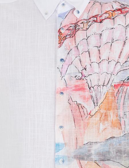 Pembe Regular Fit Kısa Kollu Gömlek - 50265016025