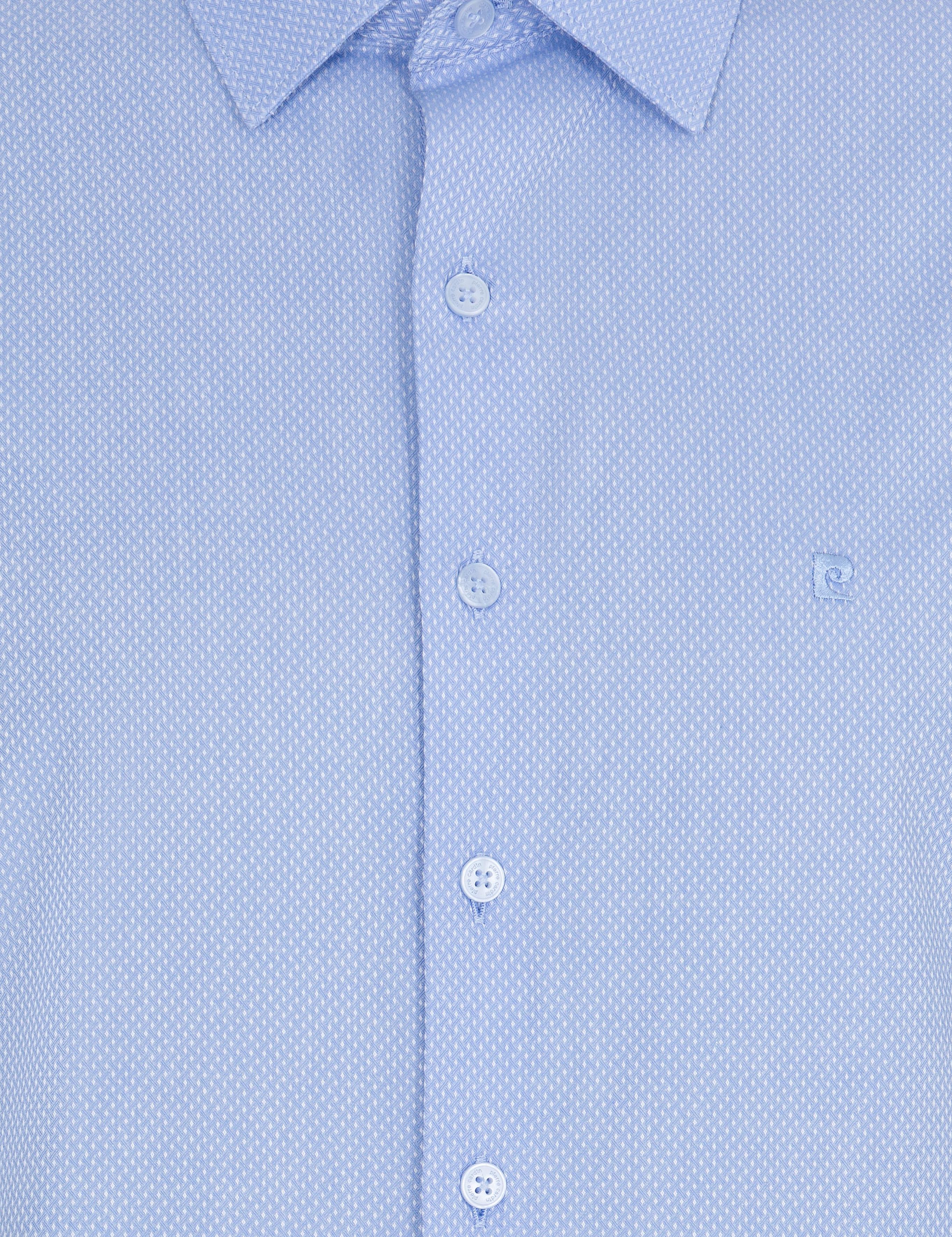 Açık Mavi Slim Fit Uzun Kollu Gömlek