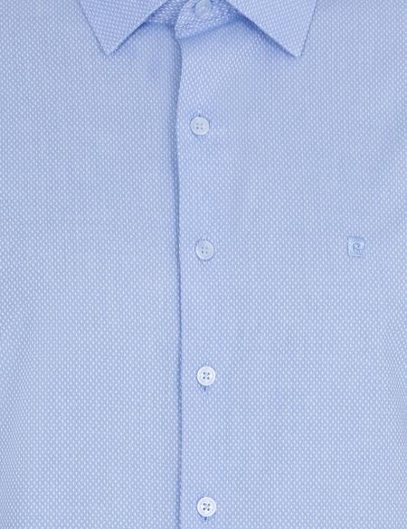 Açık Mavi Slim Fit Uzun Kollu Gömlek - 50269375015