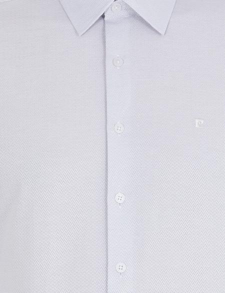 Gri Slim Fit Uzun Kollu Gömlek - 50269449015