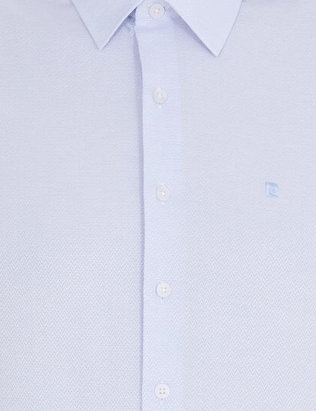 Açık Mavi Slim Fit Uzun Kollu Gömlek - 50269449007