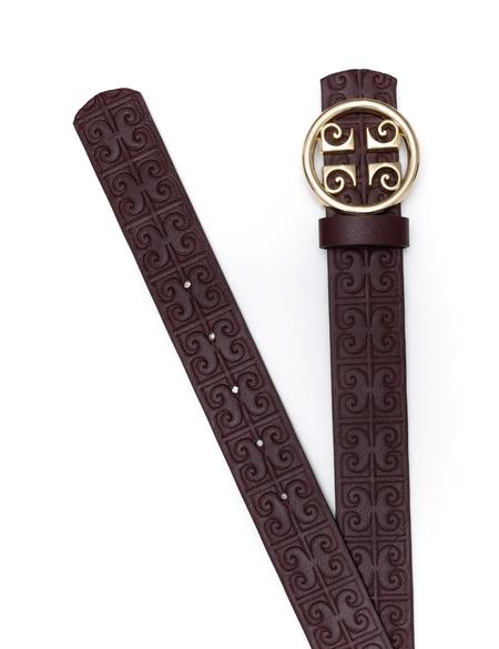 Bordo Tokalı Kemer - 50262204008