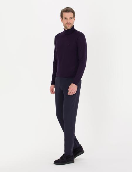 Lacivert Jogger Fit Kumaş Pantolon - 50267113051