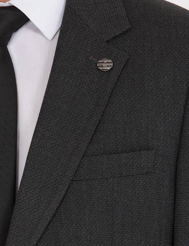 Füme Slim Fit Takım Elbise