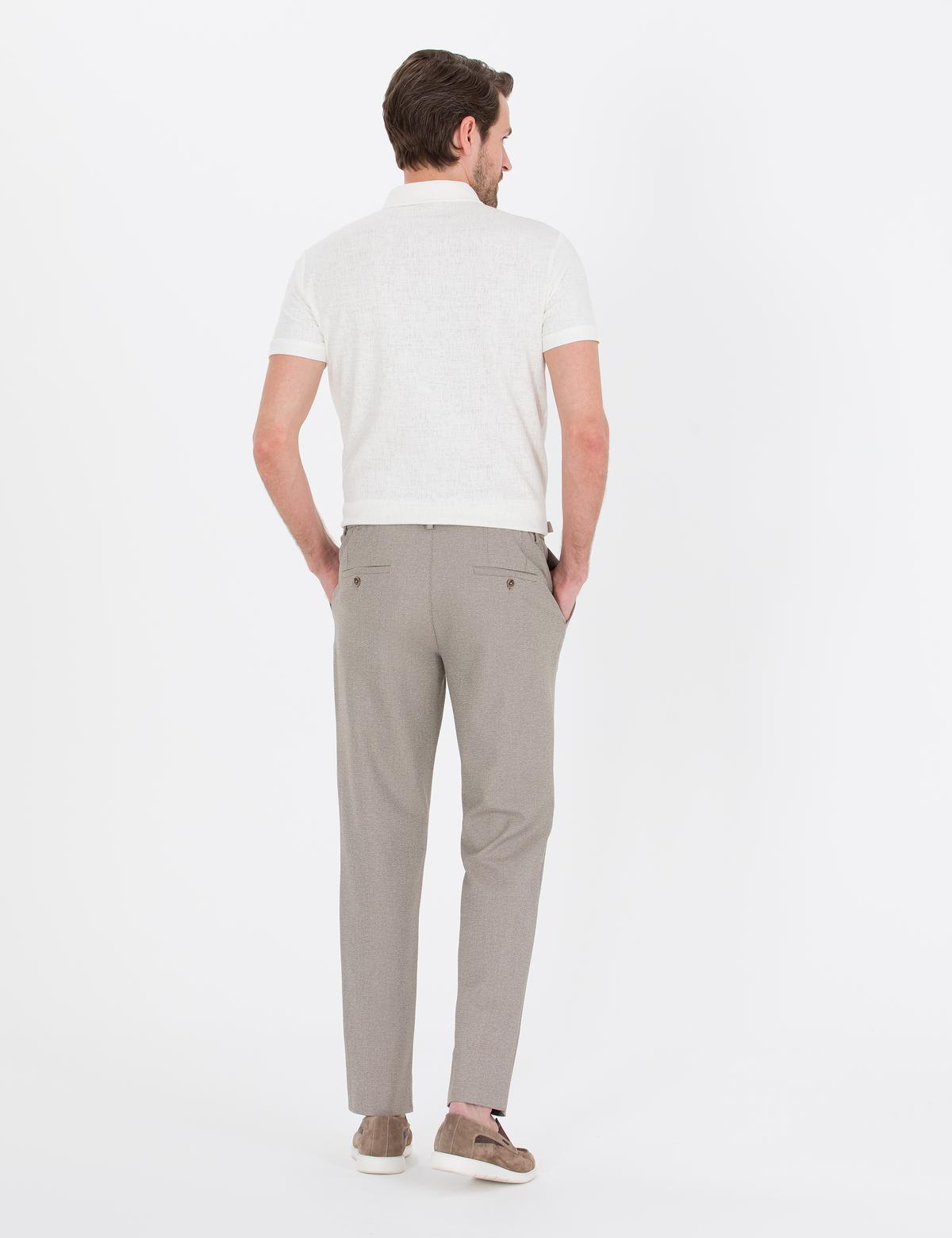 Açık Kahverengi Jogger Kumaş Pantolon - 50265089153