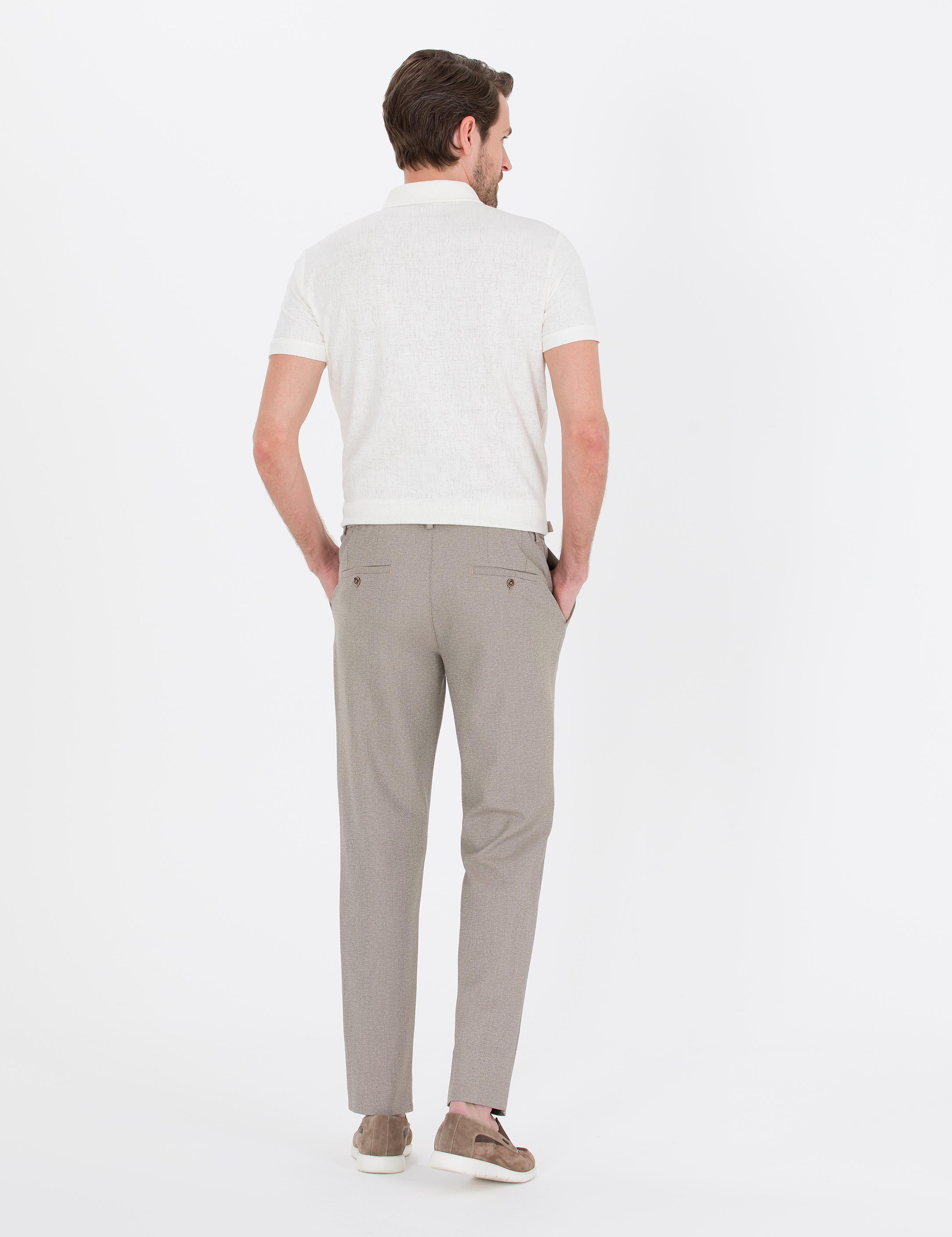 Açık Kahverengi Jogger Kumaş Pantolon