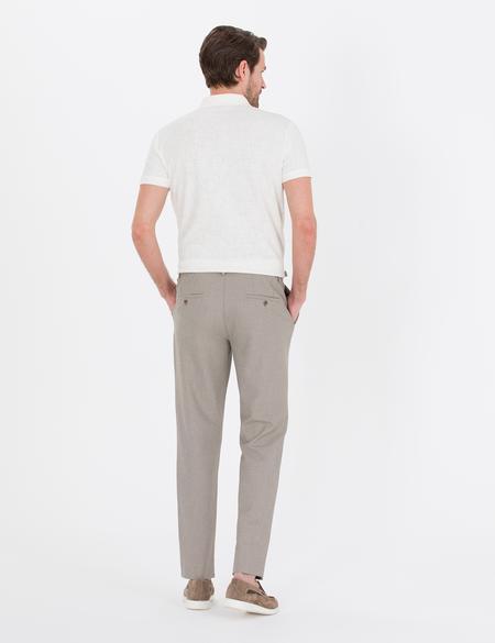 Açık Kahverengi Jogger Kumaş Pantolon - 50265089153