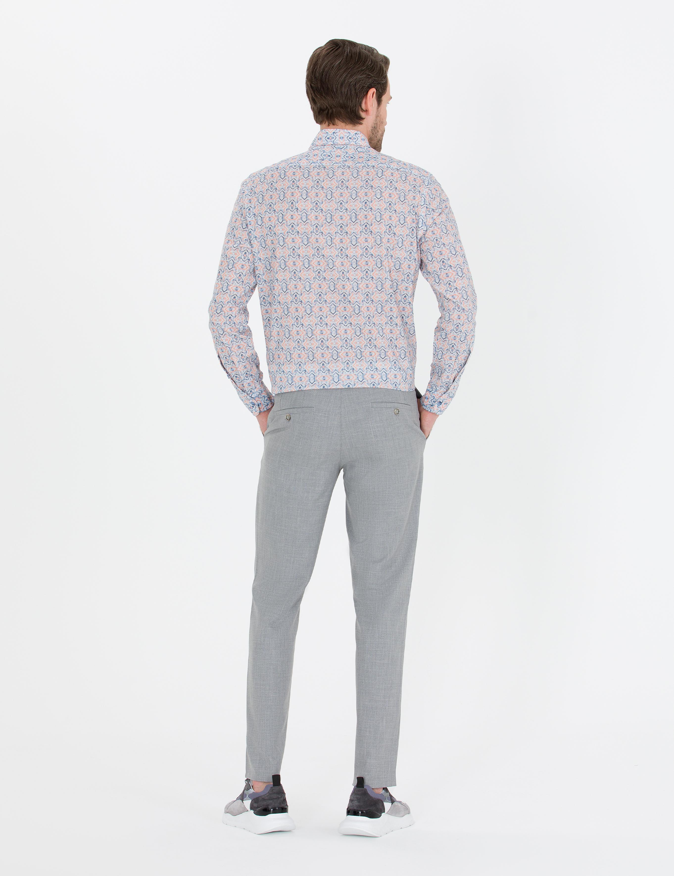 Gri Jogger Kumaş Pantolon