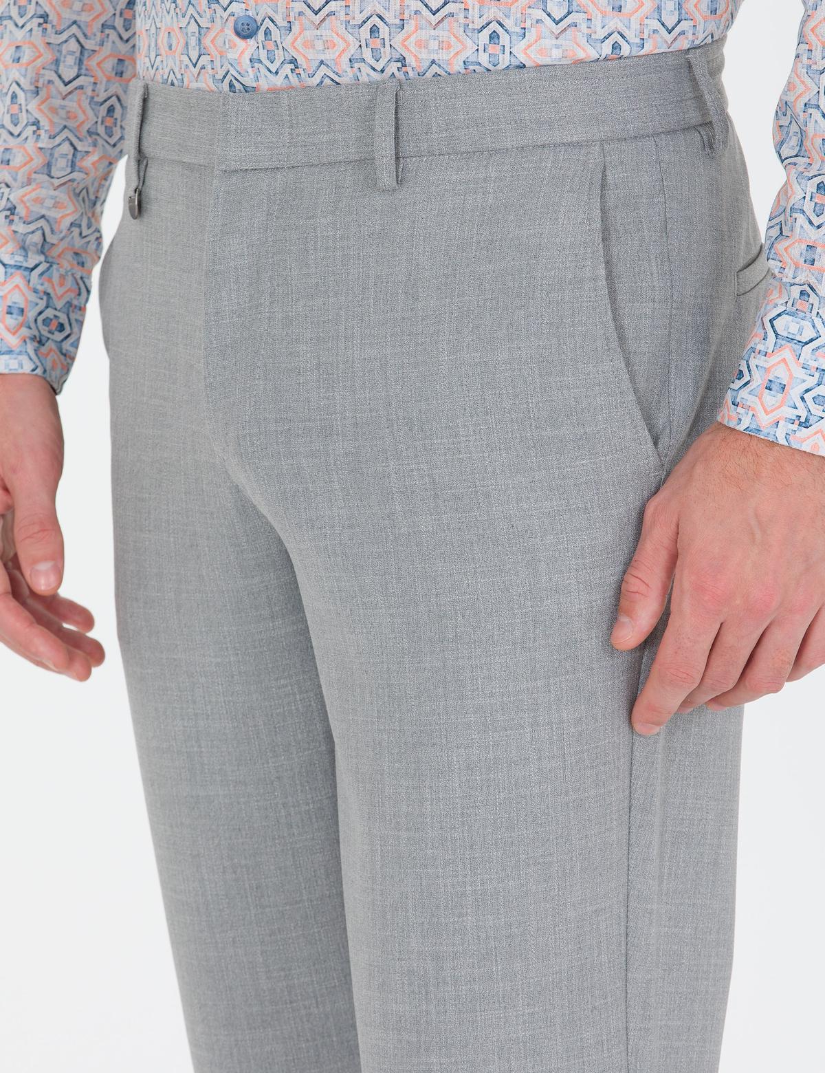 Gri Jogger Kumaş Pantolon - 50265115021