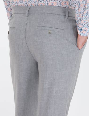 Gri Jogger Kumaş Pantolon
