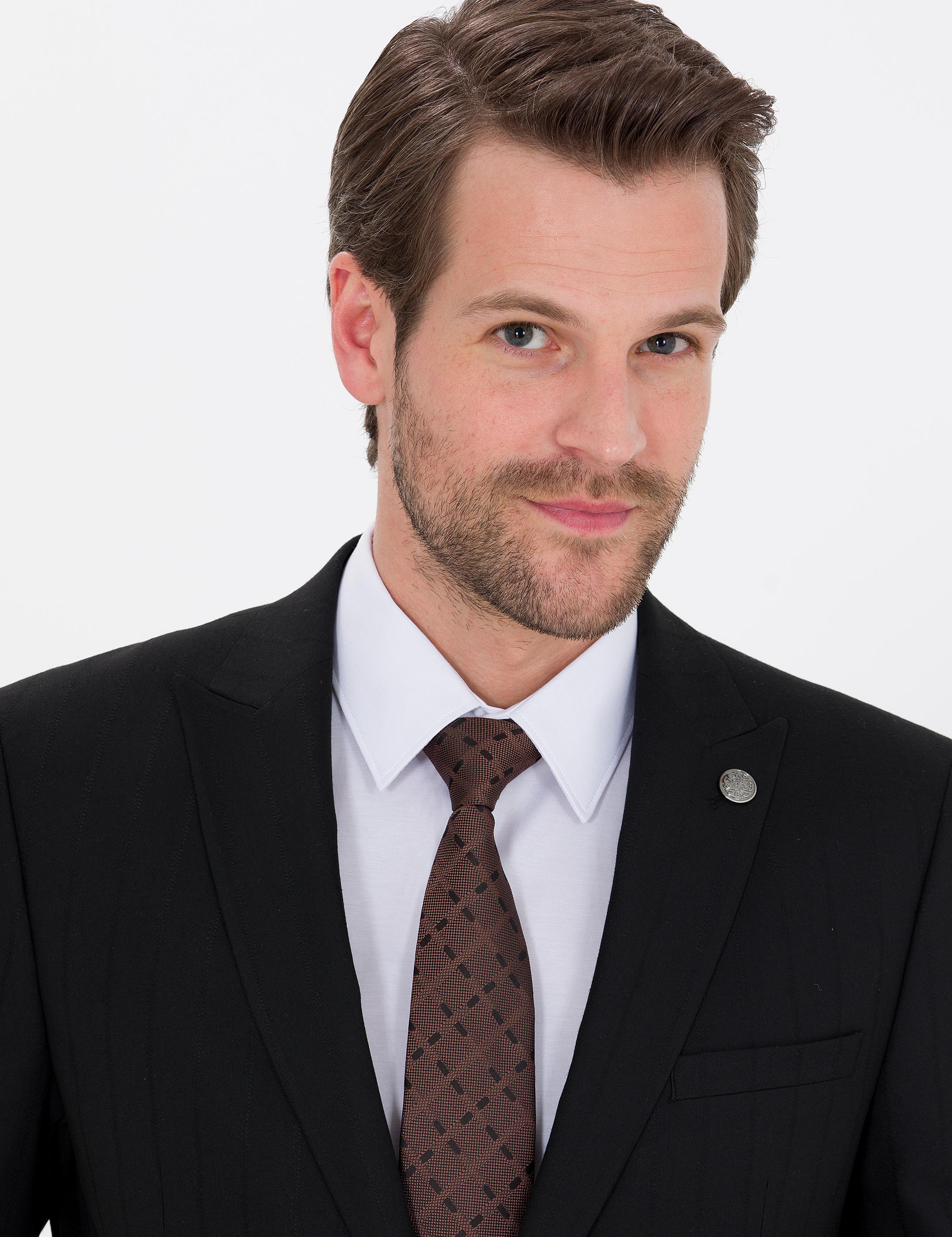 Siyah Ex. Slim Fit Takım Elbise