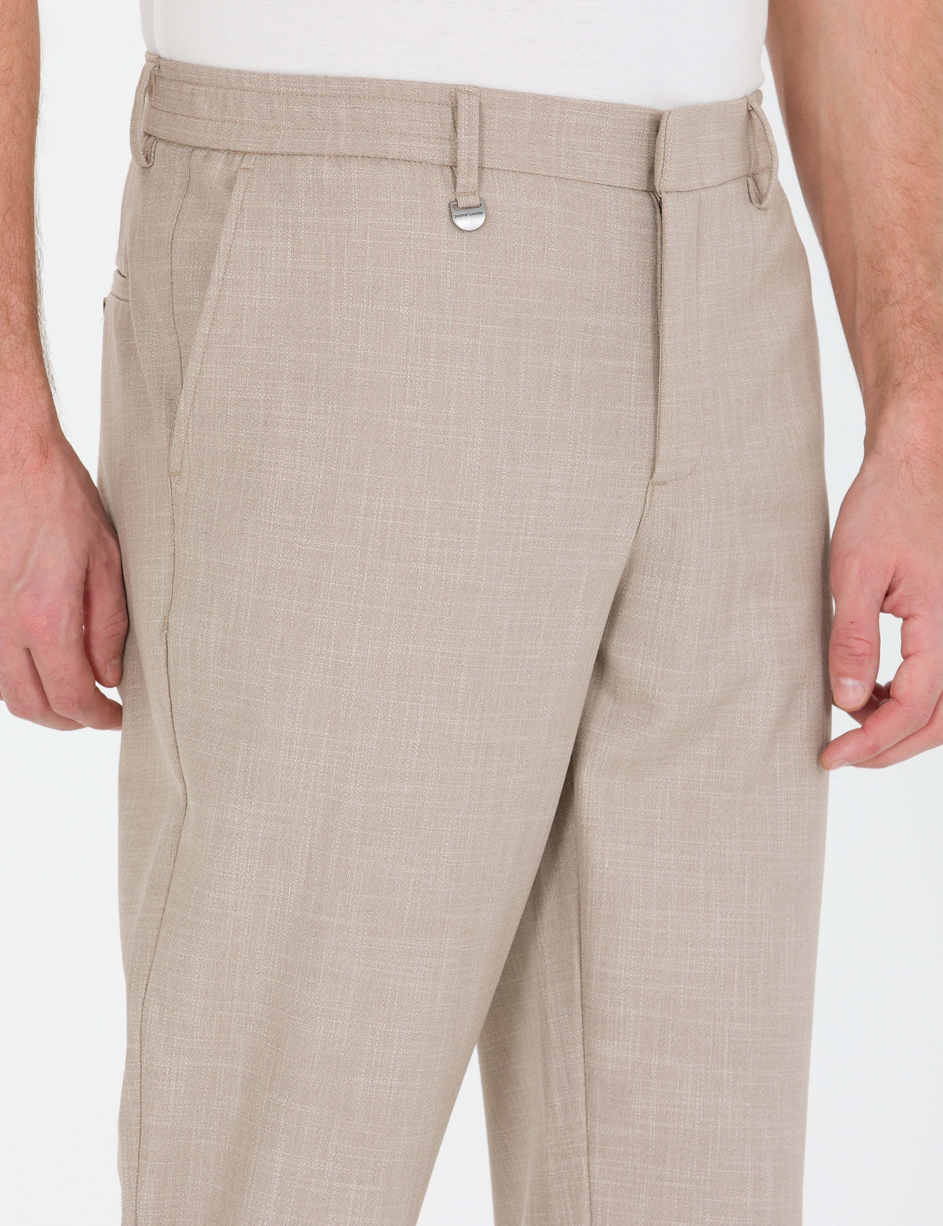 Bej Jogger Kumaş Pantolon - Image 6
