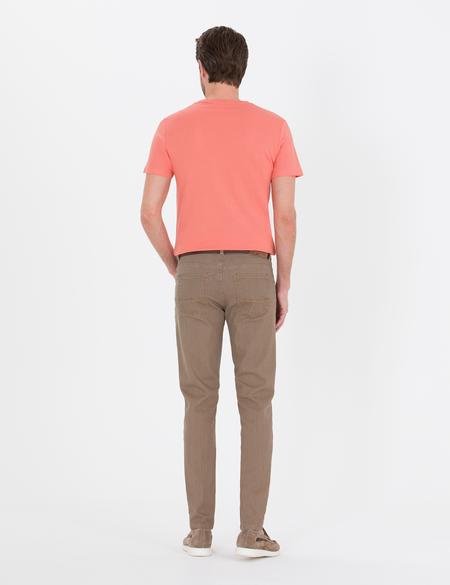 Açık Kahverengi Slim Fit Jean Pantolon - 50267654052