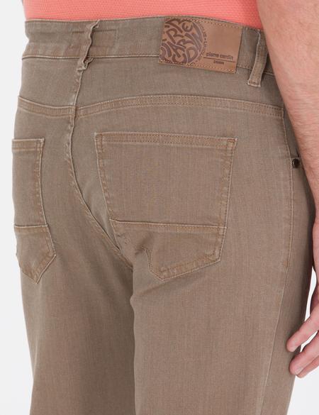 Açık Kahverengi Slim Fit Jean Pantolon - 50267654052