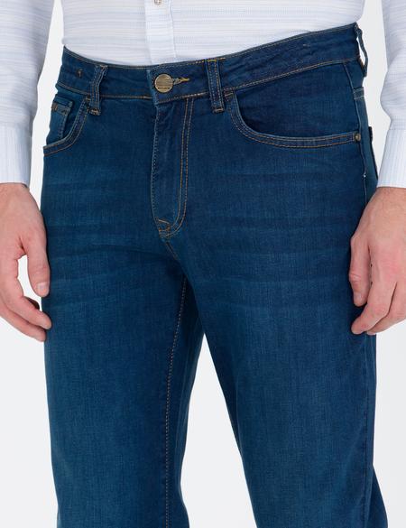 İndigo Straight Fit Jean Pantolon - 50267821030