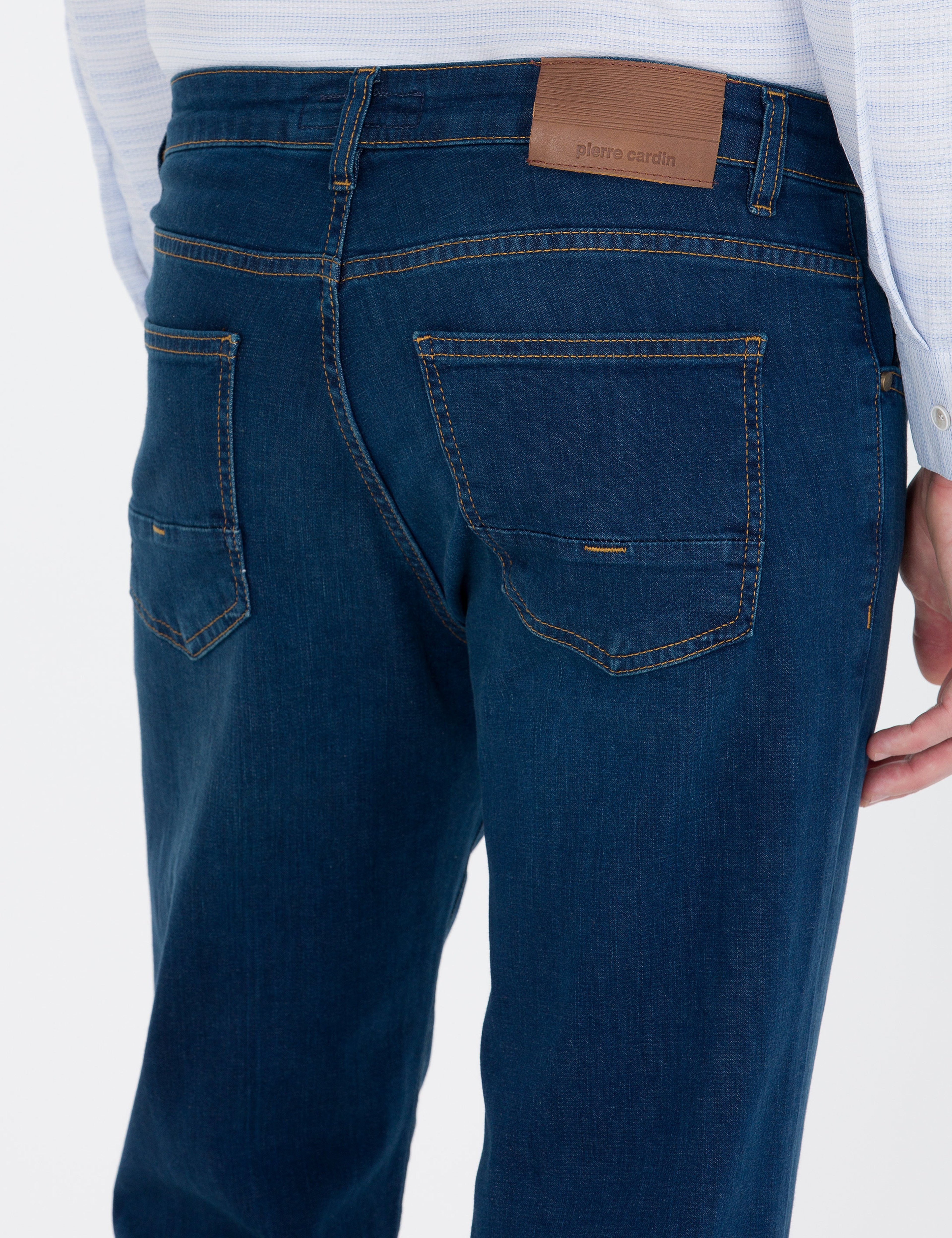 İndigo Straight Fit Jean Pantolon - Image 7