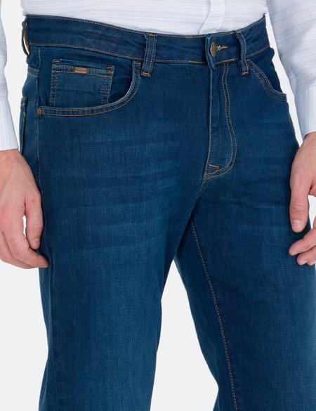 İndigo Straight Fit Jean Pantolon - 50267821030
