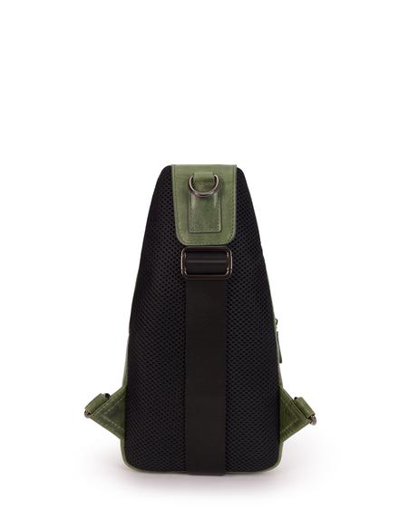 Erkek Haki Deri Sırt Çantası - 50268772001