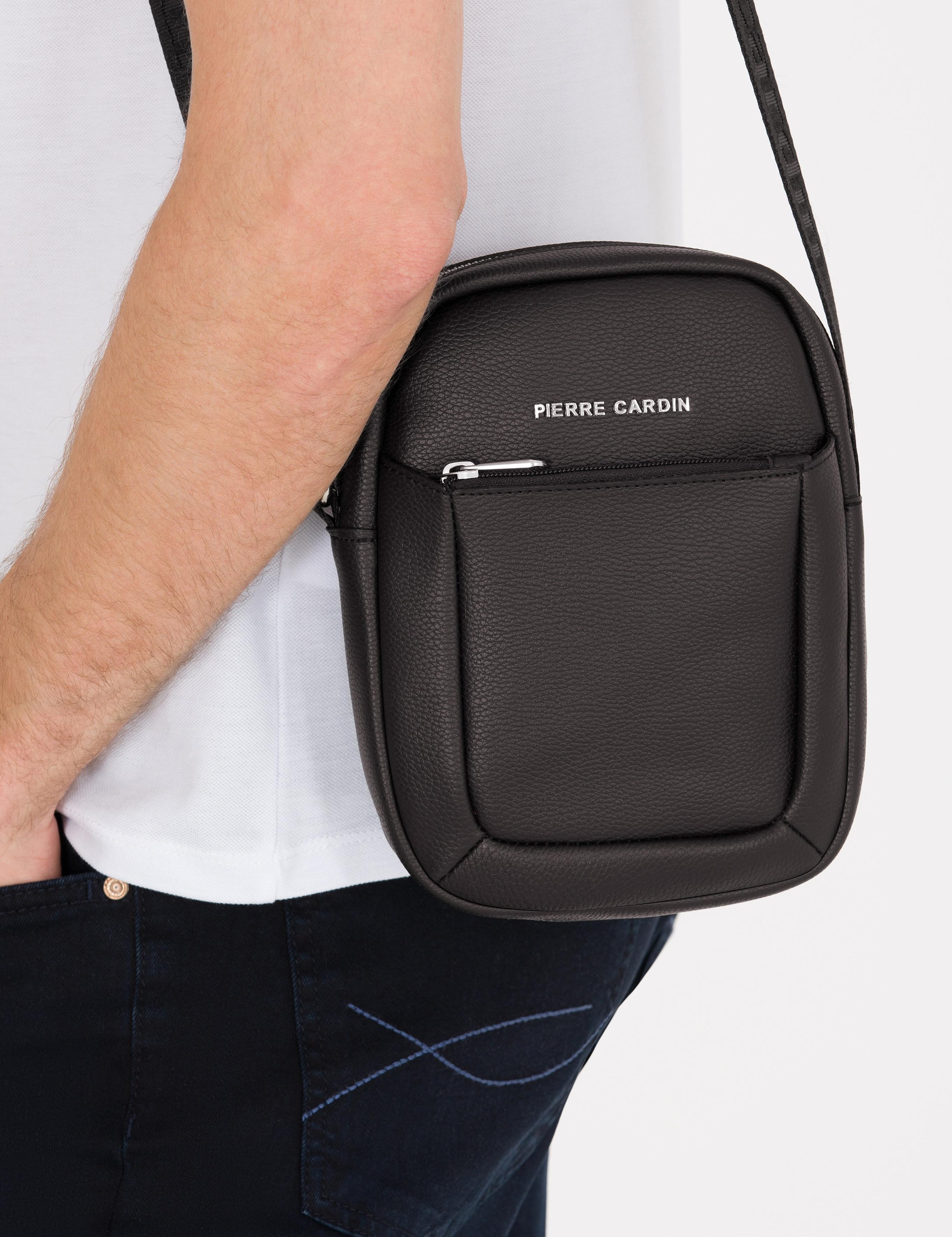 Erkek Siyah Askılı El Çantası