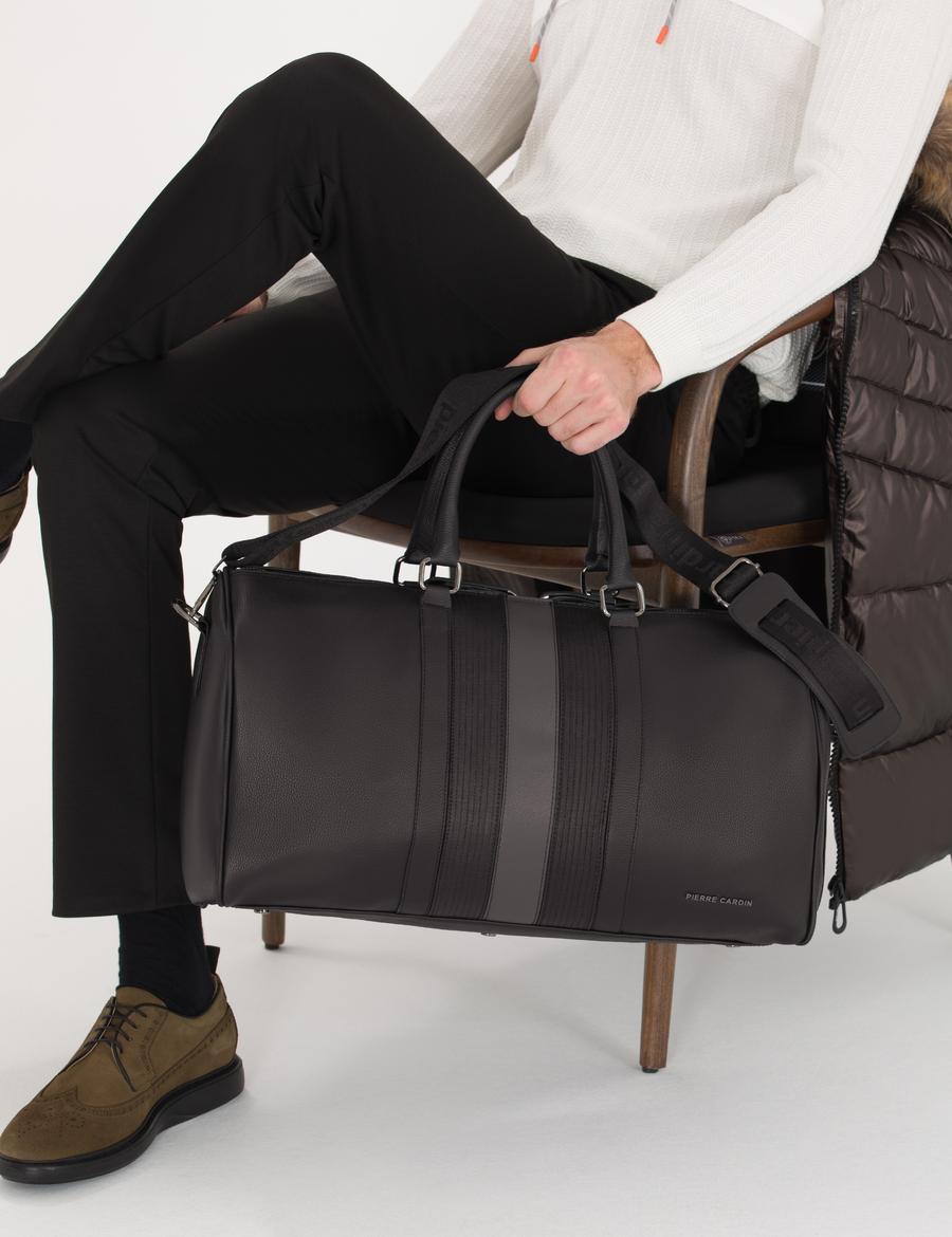 Erkek Siyah Spor Seyahat Çantası