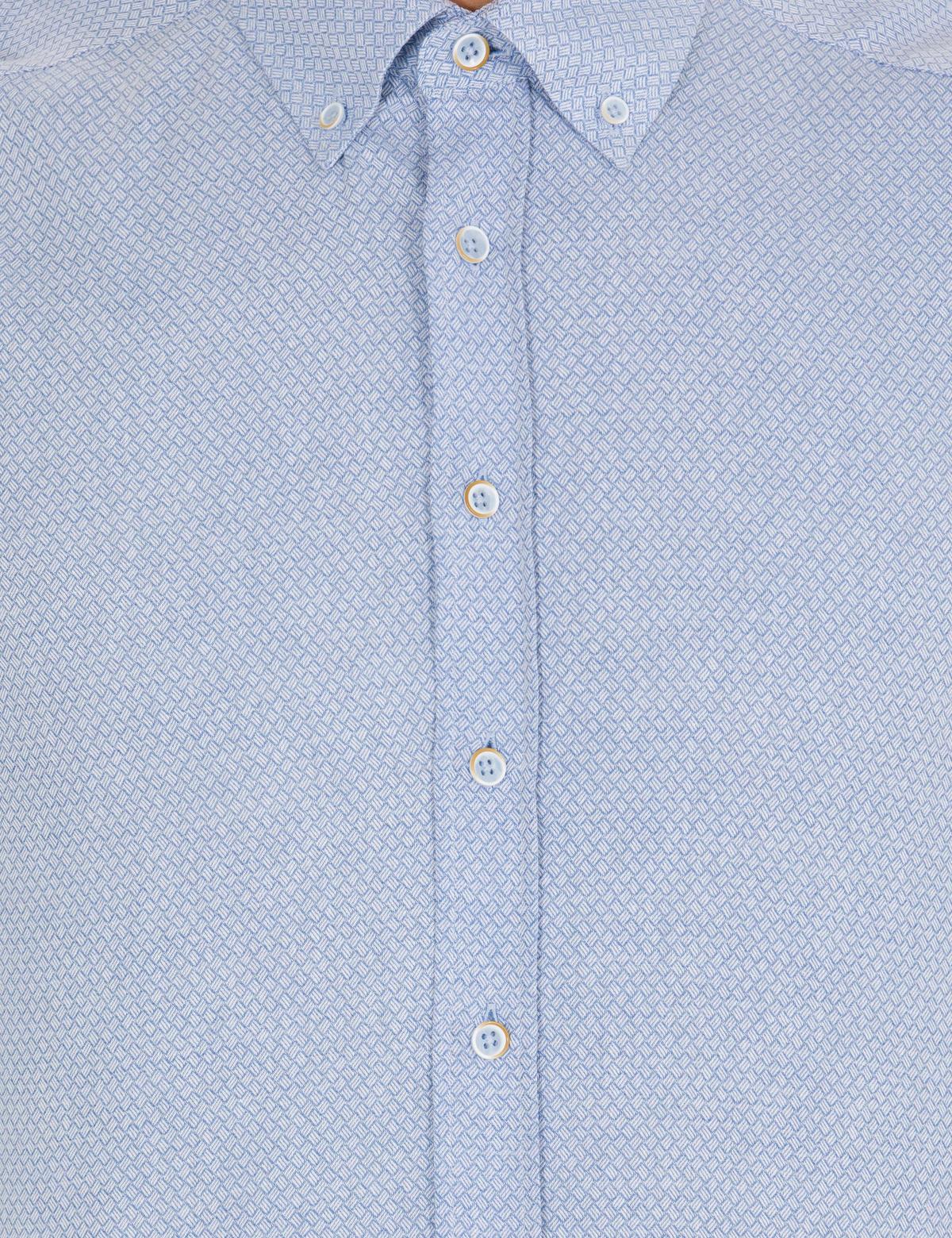 Açık Mavi Slim Fit Uzun Kollu Gömlek - 50265762005