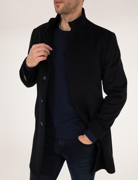 Lacivert Slim Fit Palto - 50257493011