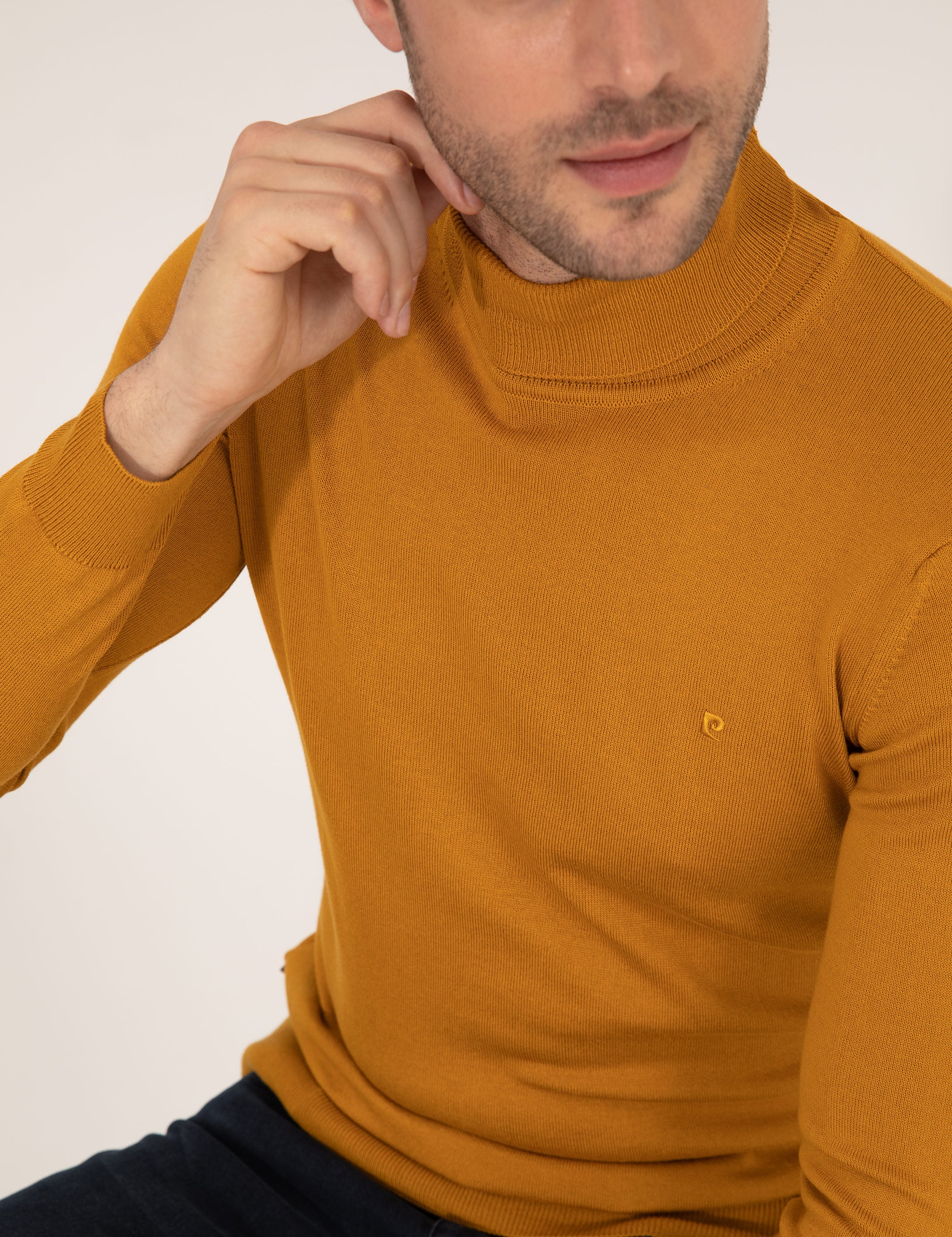 Safran Slim Fit Balıkçı Yaka Basic Triko Kazak