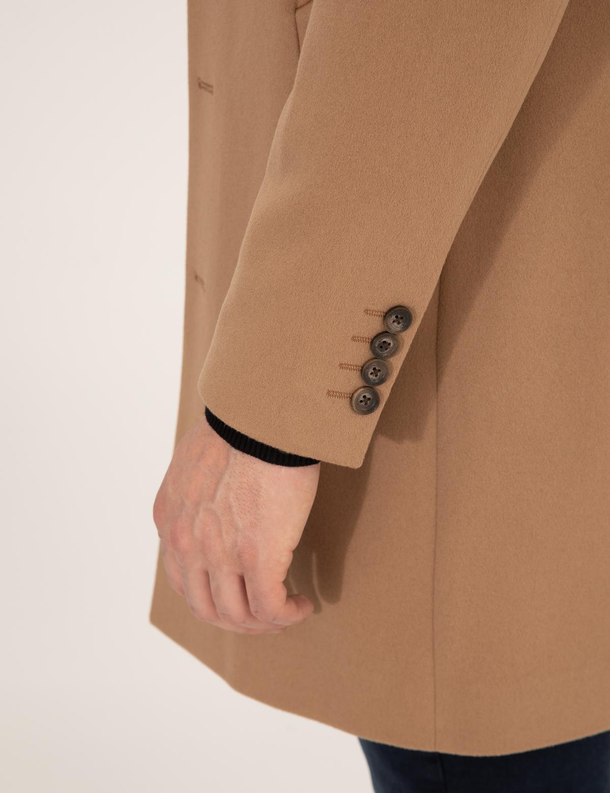 Camel Slim Fit Palto - 50261370022