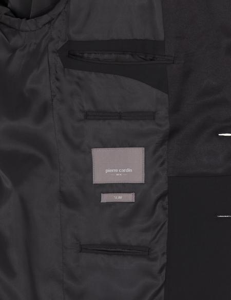 Siyah Slim Fit Smokin Damatlık - 50260020020