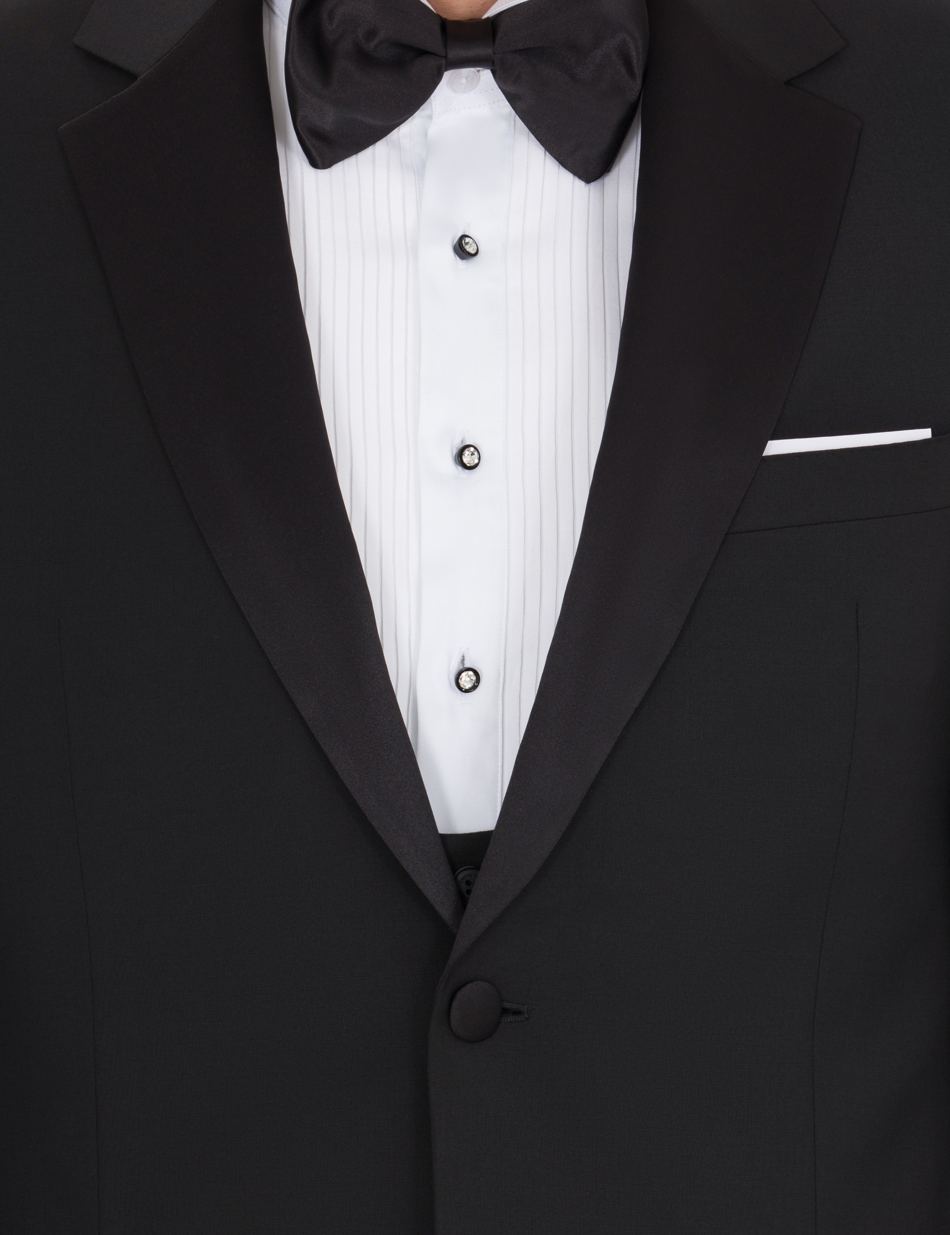 Siyah Slim Fit Smokin Damatlık