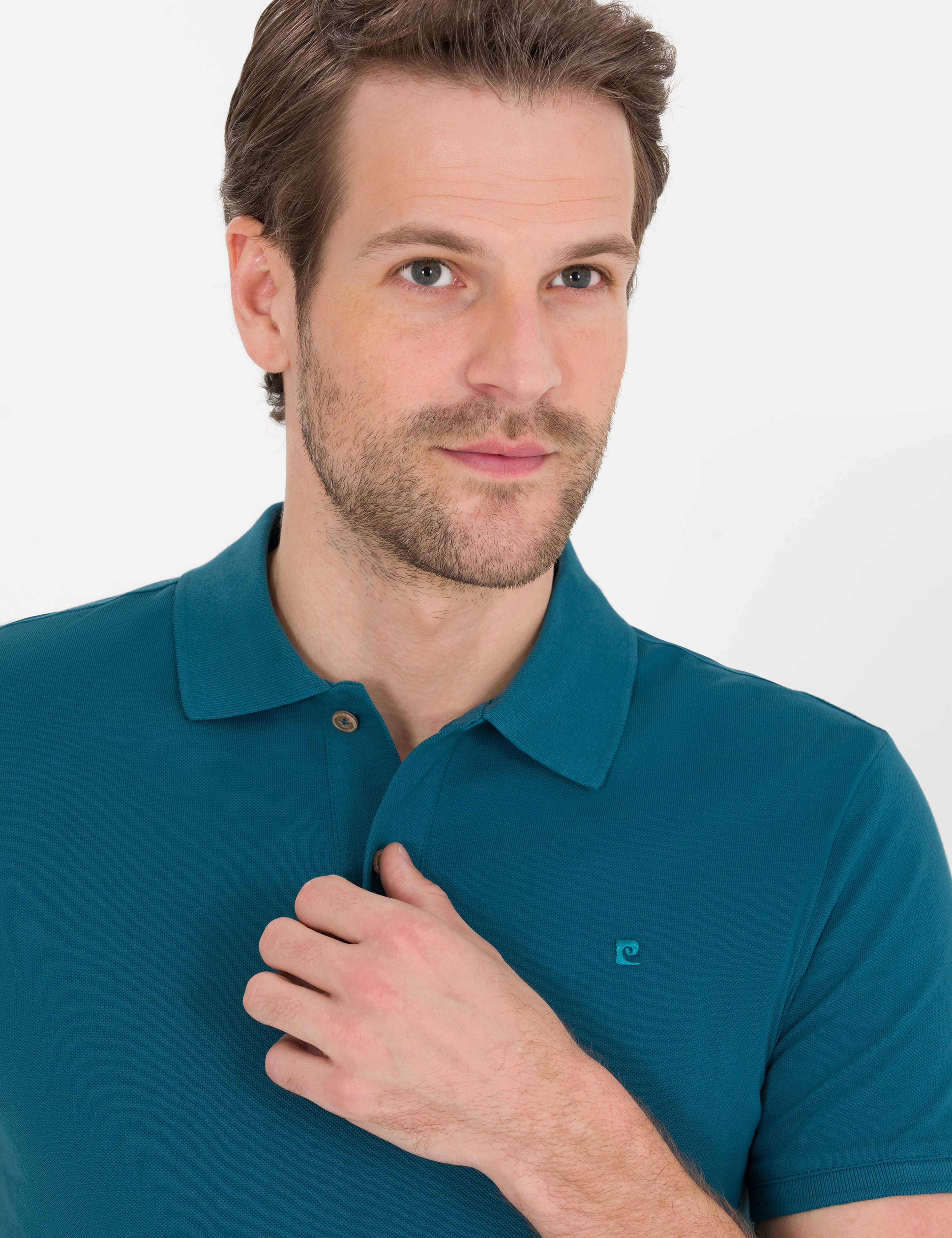 Zümrüt Slim Fit Polo Yaka Basic Tişört