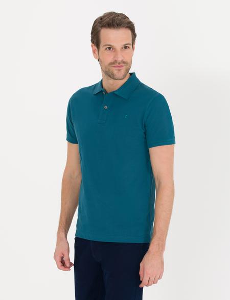 Zümrüt Slim Fit Polo Yaka Basic Tişört - 50262660258