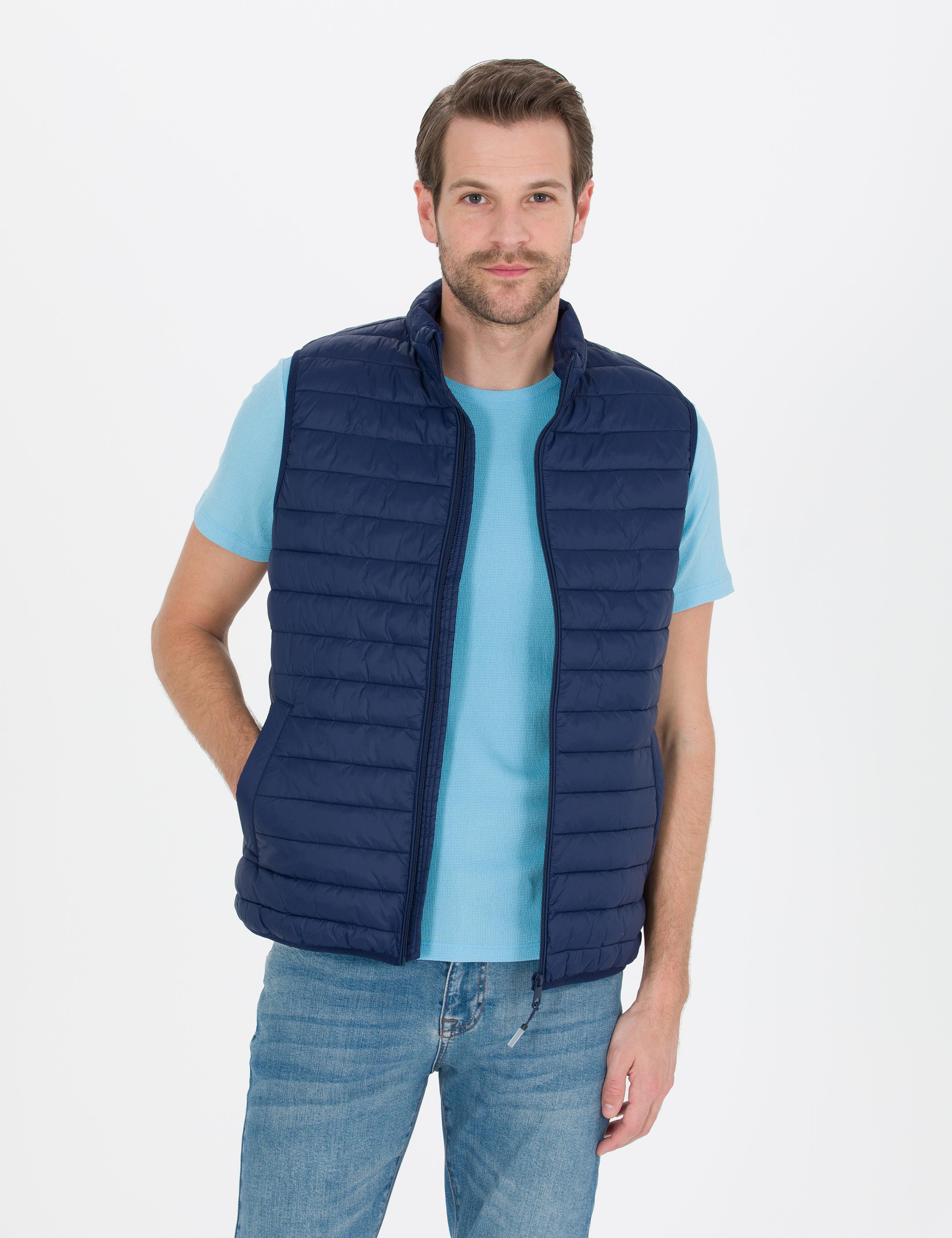 Lacivert Su İtici Özellikli Yelek