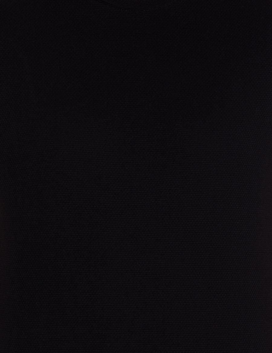Siyah Slim Fit Basic Tişört