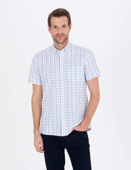Mavi Regular Fit Kısa Kollu Gömlek - 50252457001
