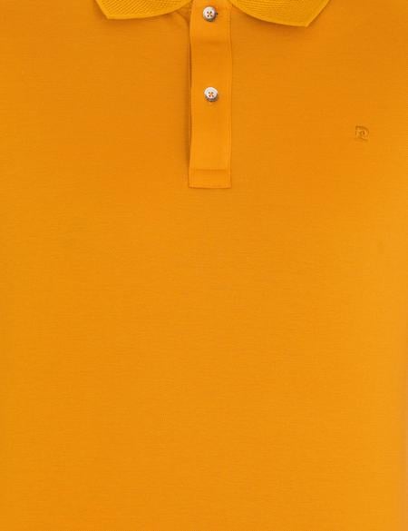 Safran Slim Fit Polo Yaka Merserize Tişört - 50262665278