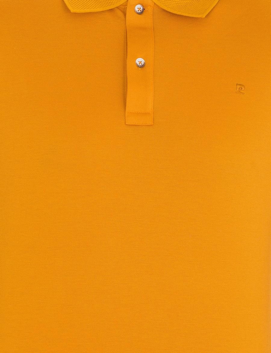 Safran Slim Fit Polo Yaka Merserize Tişört