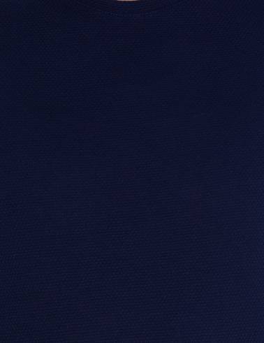 Lacivert Slim Fit Basic Tişört