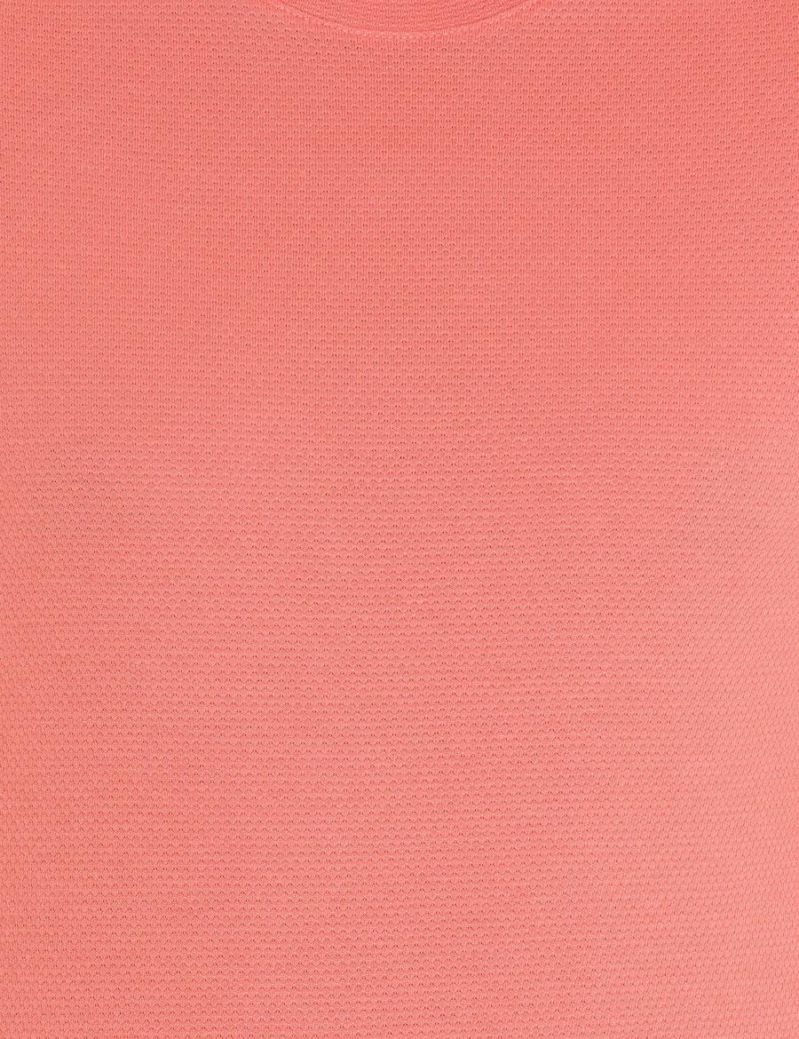 Pembe Slim Fit Basic Tişört