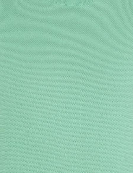 Açık Yeşil Slim Fit Basic Tişört - 50267073080