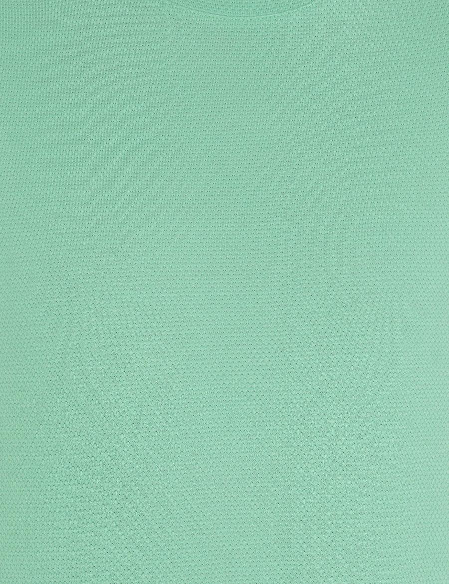 Açık Yeşil Slim Fit Basic Tişört