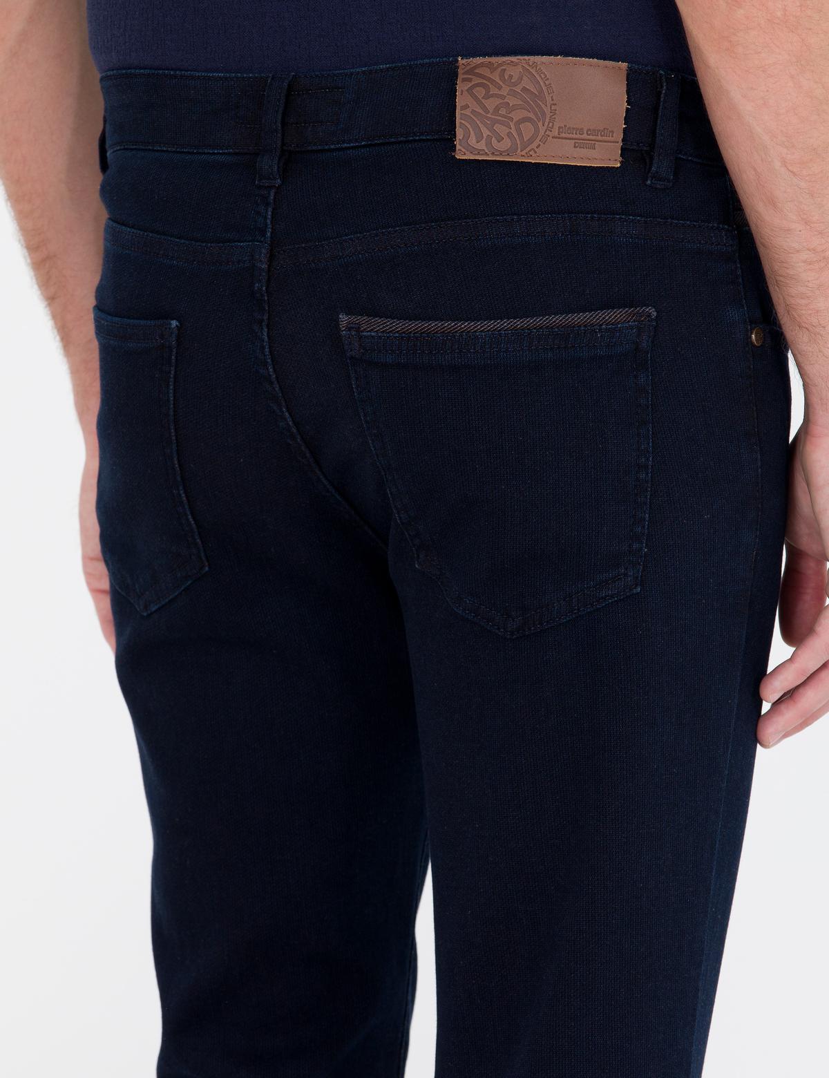 Koyu Lacivert Slim Fit Jean Pantolon - 50267832060