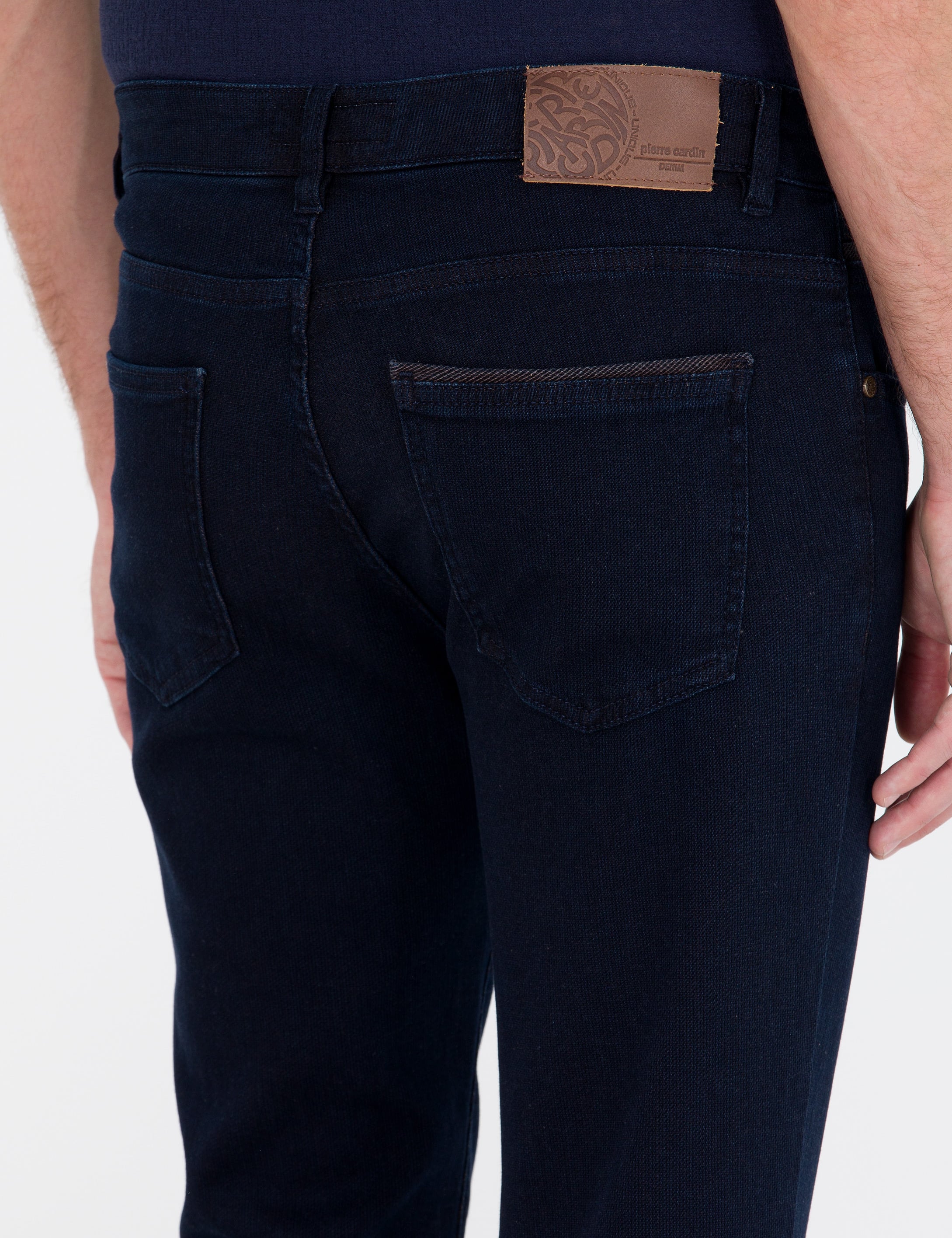 Koyu Lacivert Slim Fit Jean Pantolon