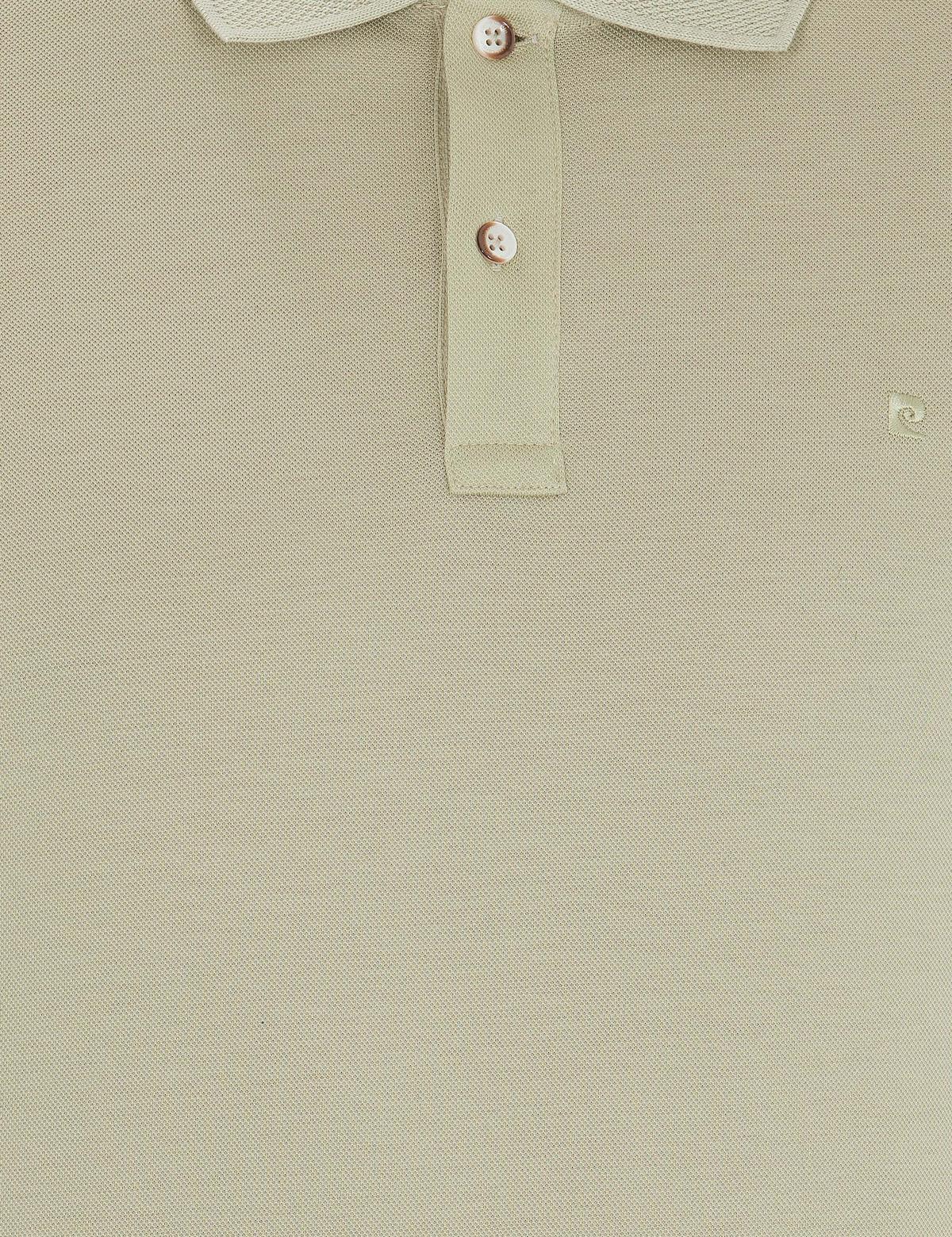 Yeşil Slim Fit Polo Yaka Merserize Tişört - 50262665284