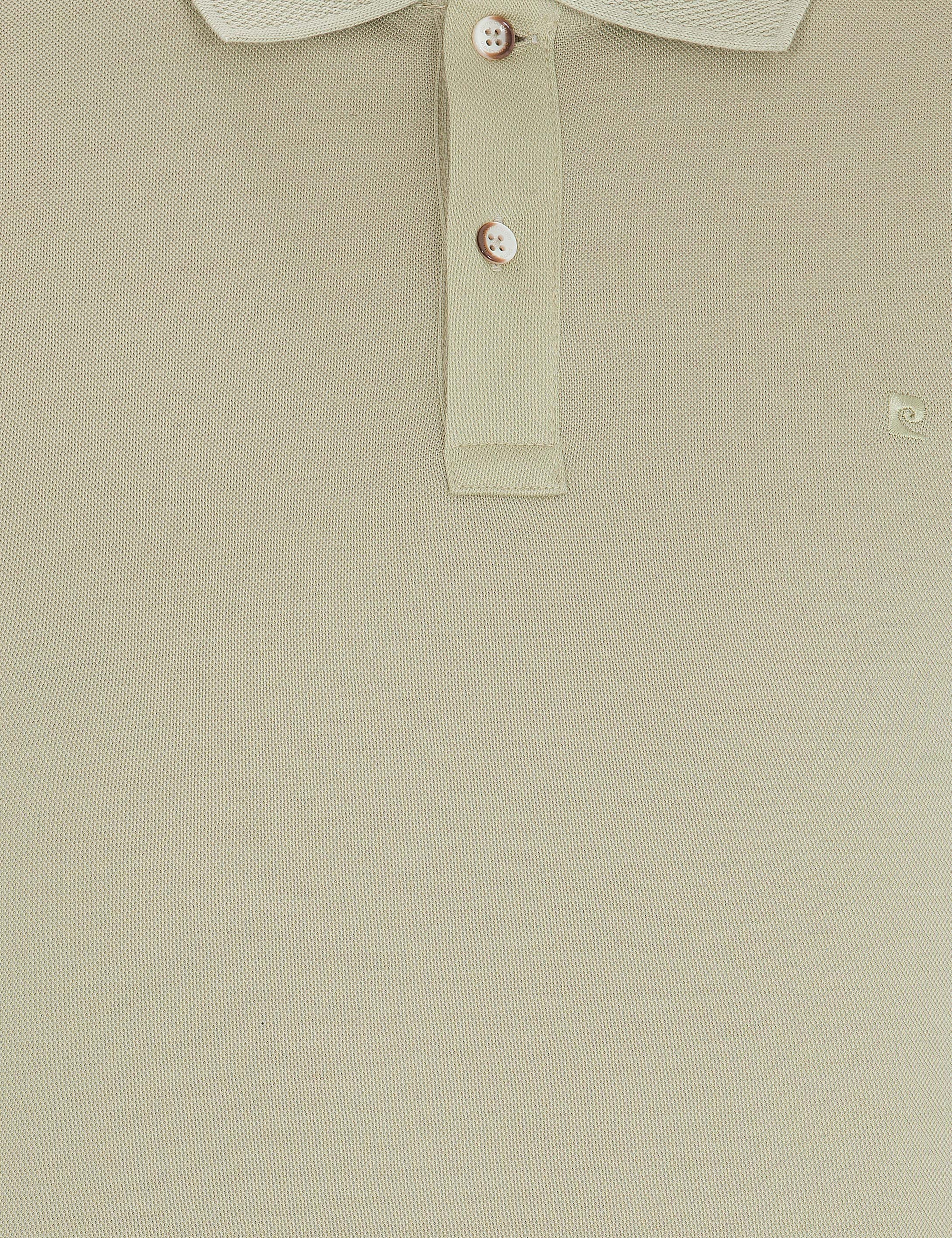 Yeşil Slim Fit Polo Yaka Merserize Tişört - Image 6