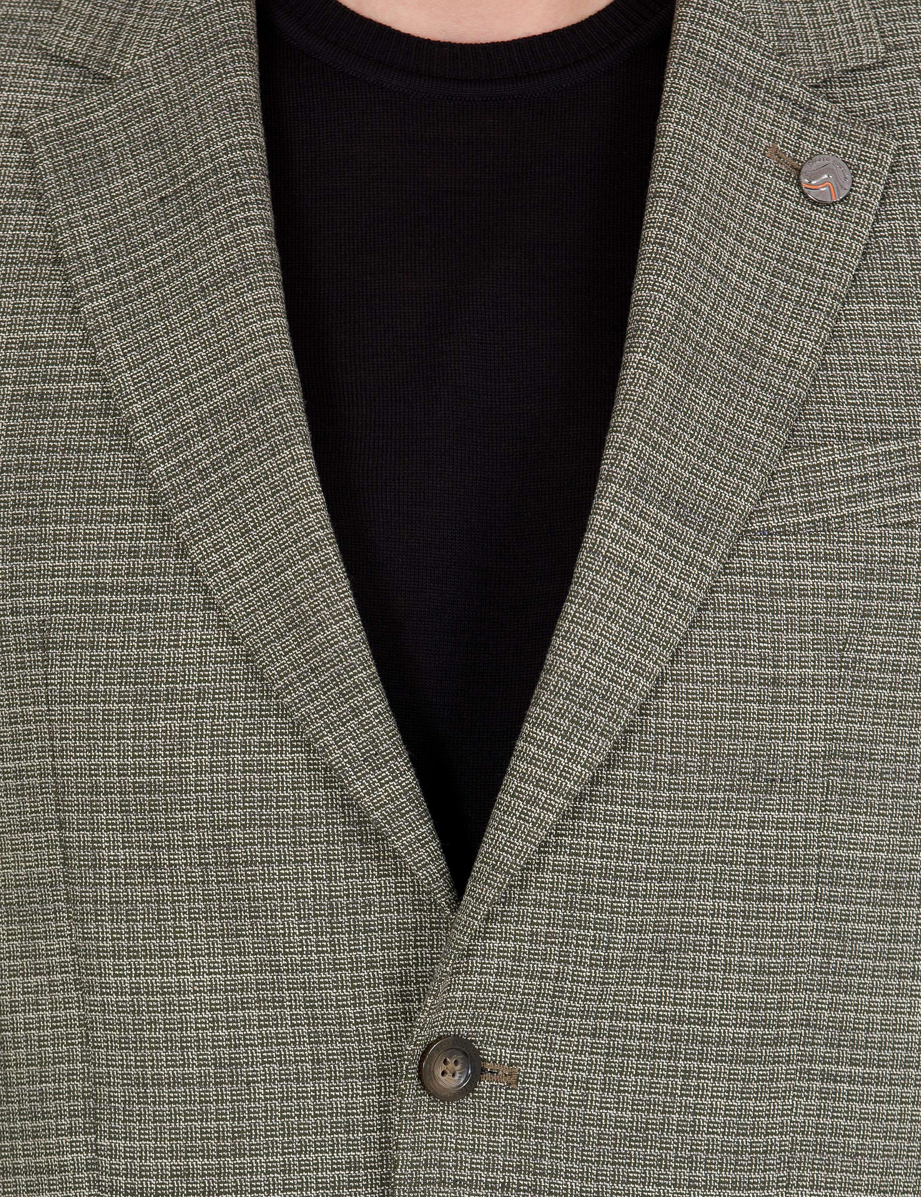 Haki Slim Fit Ceket