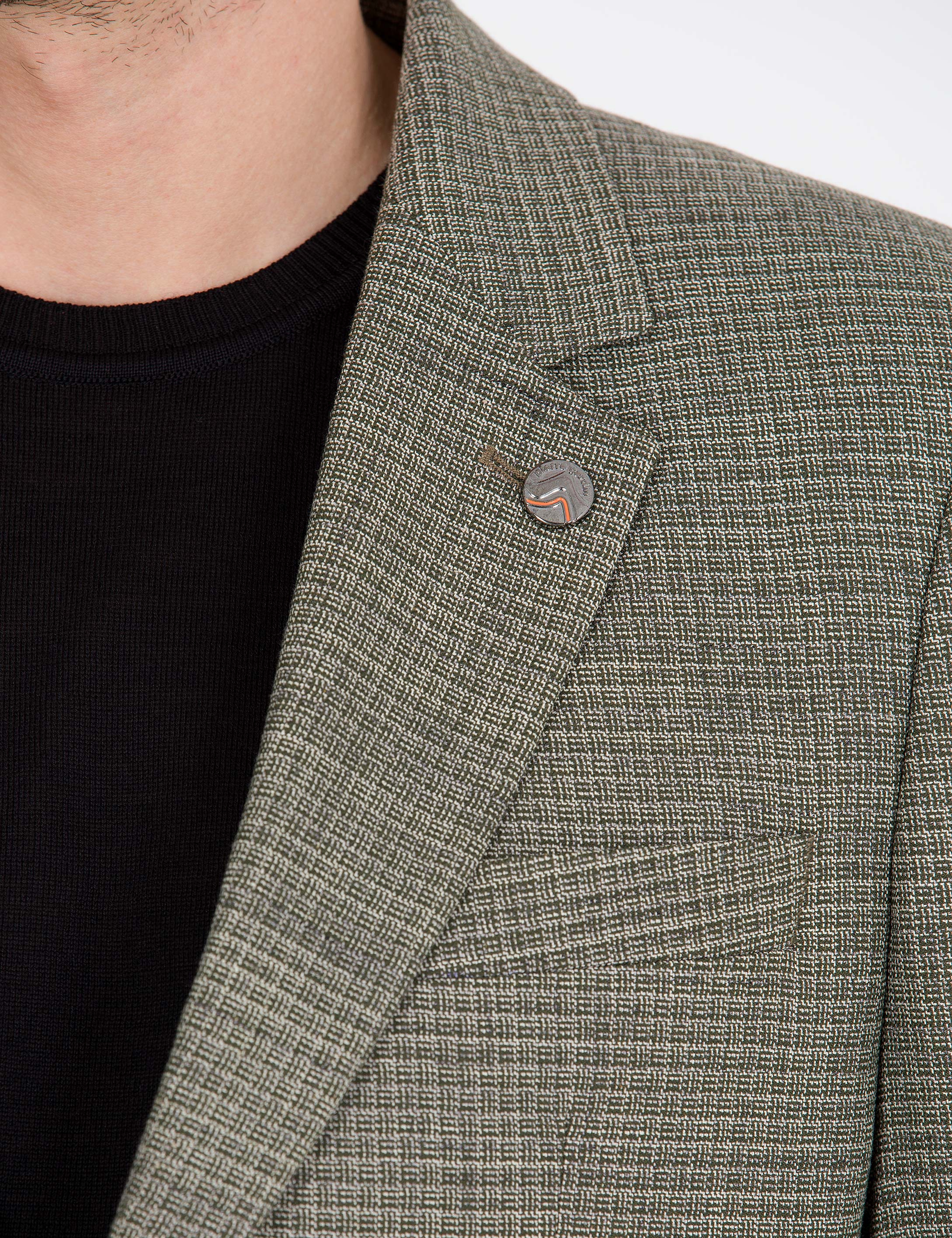 Haki Slim Fit Ceket - Image 7